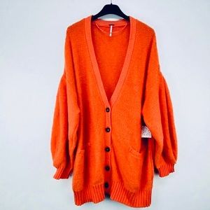 FREE PEOPLE Snow Drop Cardigan Sweater NWT